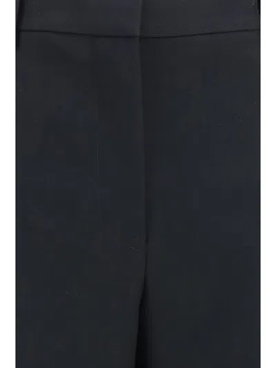Tom Ford Wide-leg Pleated Merino Wool Trousers In Black