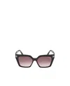 Tom Ford Winona 53mm Gradient Cat Eye Sunglasses In Neutral