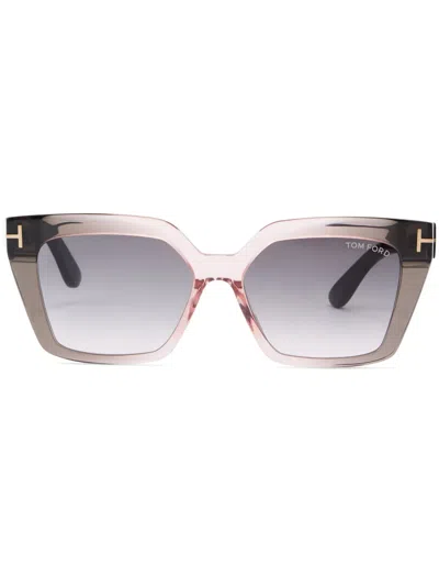 TOM FORD WINONA CAT-EYE SUNGLASSES