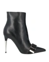 Tom Ford 110mm Leather Ankle Boots In Black