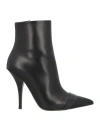 TOM FORD TOM FORD WOMAN ANKLE BOOTS BLACK SIZE 7 CALFSKIN
