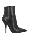 Tom Ford Woman Ankle Boots Black Size 8 Calfskin In Black