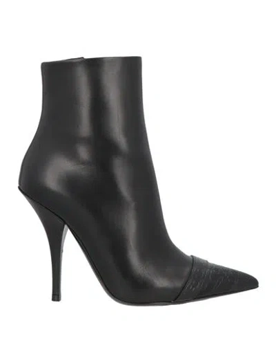 Tom Ford Woman Ankle Boots Black Size 8 Calfskin