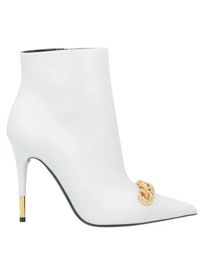 Tom Ford Ankle Boots In White