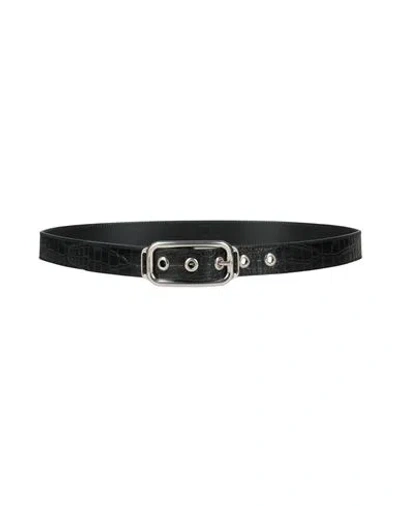Tom Ford Woman Belt Black Size 39.5 Calfskin