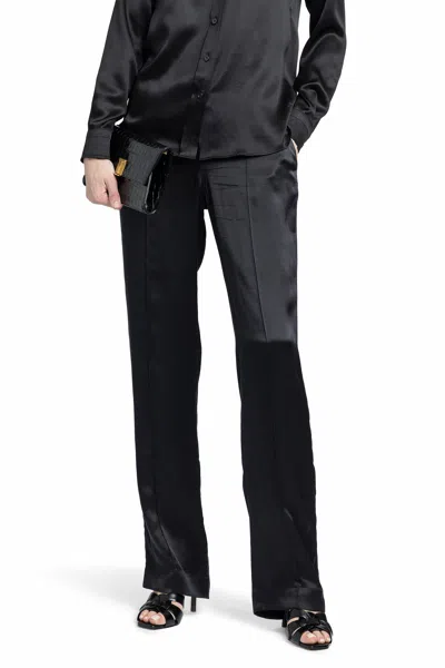 TOM FORD STRETCH SILK SATIN PYJAMA PANTS
