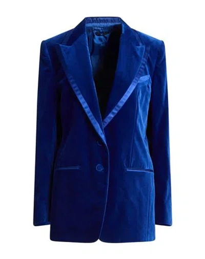 Tom Ford Woman Blazer Bright Blue Size 2 Cotton