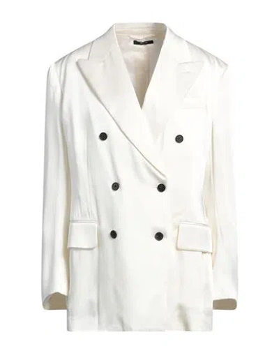 TOM FORD TOM FORD WOMAN BLAZER OFF WHITE SIZE 0 ACETATE, VISCOSE, POLYESTER, COTTON, MODAL