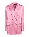 Tom Ford Double-breasted Tailored Blazer In Pink