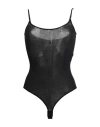 Tom Ford Woman Bodysuit Black Size S Cashmere, Silk