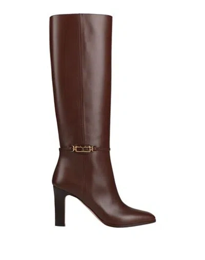 Tom Ford Woman Boot Brown Size 8 Calfskin