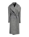 Tom Ford Relaxed Fit Wool Patchwork Jacket In Gray