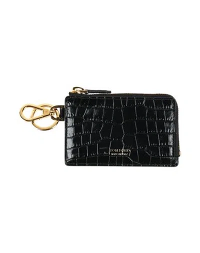 Tom Ford Woman Coin Purse Black Size - Calfskin