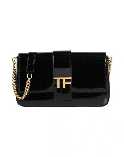 Tom Ford Woman Cross-body Bag Black Size - Calfskin