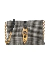 Tom Ford Woman Cross-body Bag Black Size - Calfskin, Virgin Wool In Black
