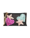 Tom Ford Woman Cross-body Bag Black Size - Viscose, Calfskin, Brass, Polyester In Black