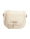 Tom Ford Woman Cross-body Bag Ivory Size - Calfskin In White
