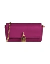 Tom Ford Woman Cross-body Bag Purple Size - Textile Fibers