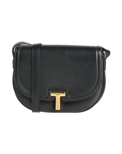 Tom Ford Woman Cross-body Bag Black Size - Calfskin