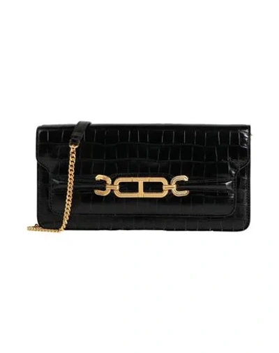 Tom Ford Woman Cross-body Bag Black Size - Calfskin