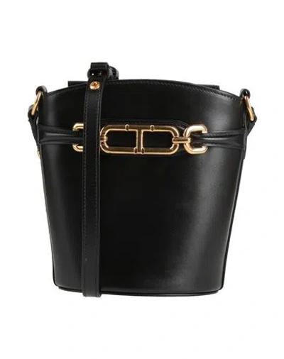 Tom Ford Woman Cross-body Bag Black Size - Calfskin