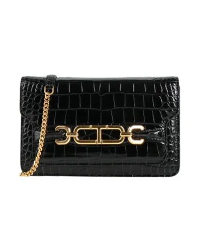 Tom Ford Woman Cross-body Bag Black Size - Calfskin