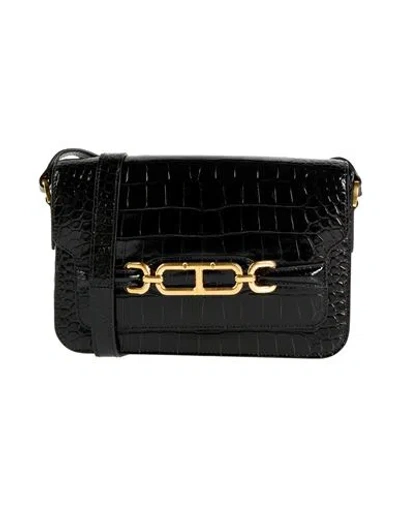 Tom Ford Woman Cross-body Bag Black Size - Leather