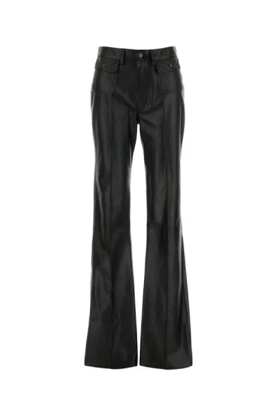 Tom Ford Grain Lux Goat Leather Pants With Patch Pockets In Black
