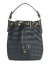 Tom Ford Woman Handbag Black Size - Viscose, Cotton, Calfskin, Brass