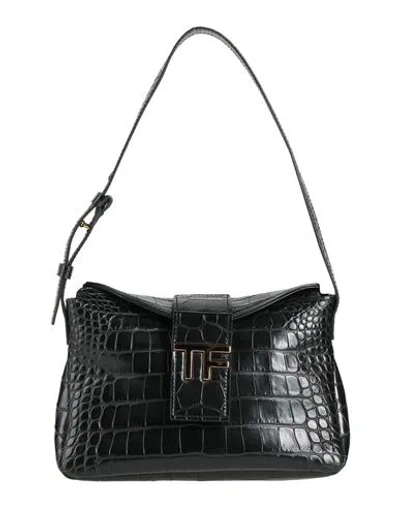 Tom Ford Woman Handbag Black Size - Leather