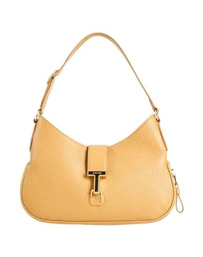 Tom Ford Woman Handbag Camel Size - Leather In Nude