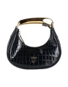 Tom Ford Woman Handbag Midnight Blue Size - Calfskin, Aluminum, Brass