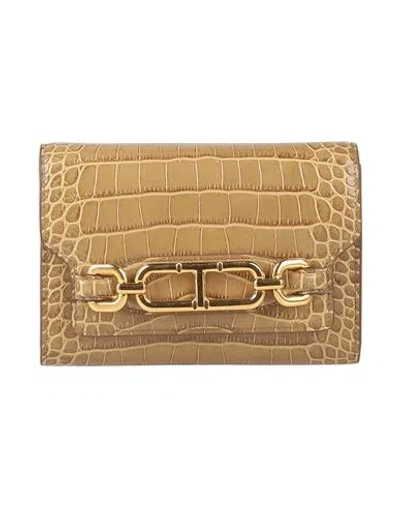 Tom Ford Woman Handbag Mustard Size - Lambskin In Yellow
