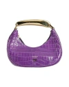 Tom Ford Woman Handbag Purple Size - Calfskin, Aluminum, Brass