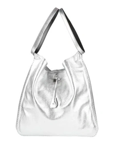 Tom Ford Woman Handbag Silver Size - Leather