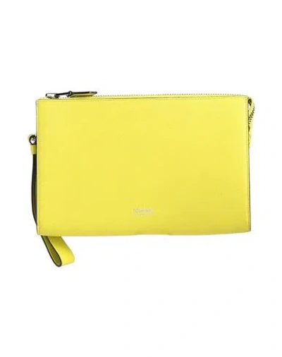 Tom Ford Woman Handbag Yellow Size - Calfskin