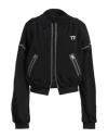 Tom Ford Woman Jacket Black Size 12 Polyamide, Polyester, Elastane In Black