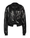 Tom Ford Woman Jacket Black Size 6 Polyamide, Polyurethane In Black