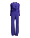 Tom Ford Woman Jumpsuit Purple Size 8 Viscose, Polyamide, Elastane