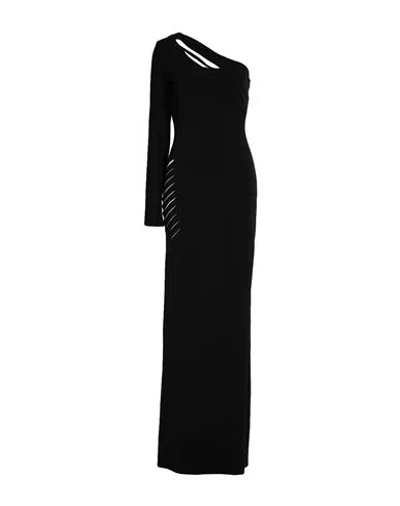 Tom Ford Woman Maxi Dress Black Size 2 Viscose, Polyamide, Elastane