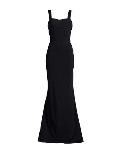 Tom Ford Woman Maxi Dress Black Size M Viscose, Polyester, Polyamide, Elastane