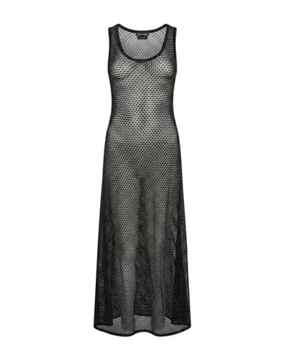 Tom Ford Woman Maxi Dress Black Size Xs Viscose, Polyester