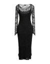 Tom Ford Woman Midi Dress Black Size L Acetate