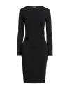 Tom Ford Woman Midi Dress Black Size L Viscose, Polyester