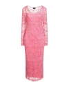 Tom Ford Woman Midi Dress Fuchsia Size M Acetate