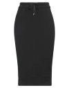 Tom Ford Woman Midi Skirt Black Size 00 Silk, Cotton, Elastane, Polyamide In Black