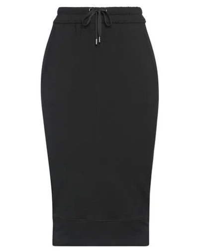 Tom Ford Woman Midi Skirt Black Size 00 Silk, Cotton, Elastane, Polyamide