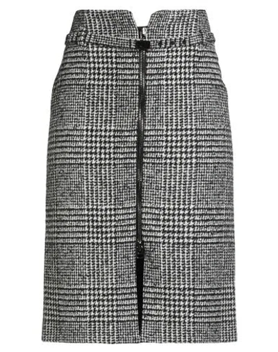 Tom Ford Woman Midi Skirt Black Size 4 Virgin Wool, Alpaca Wool, Polyamide, Cotton, Viscose