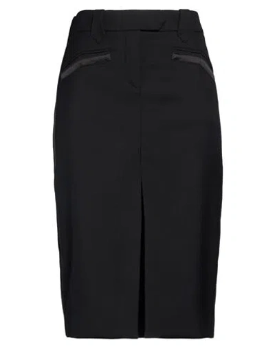 Tom Ford Woman Midi Skirt Black Size 8 Virgin Wool