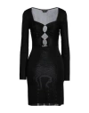 Tom Ford Knitted Midi Dress With Cut-outs In Black
